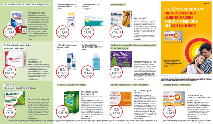 aktuelle Angebote Markt-Apotheke
