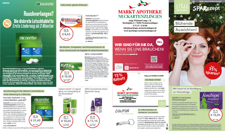 aktuelle Angebote Markt-Apotheke