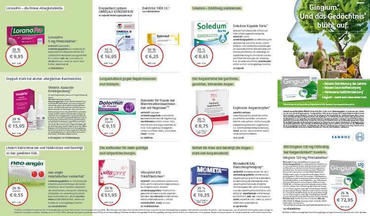 aktuelle Angebote Markt-Apotheke